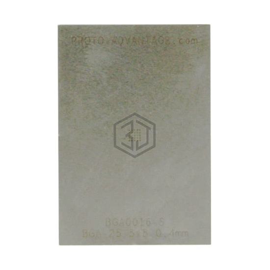 BGA0016-S - Chip Quik Inc. - Solder Stencils, Templates