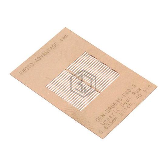 GEN-DR0635-P40-S - Chip Quik Inc. - Solder Stencils, Templates