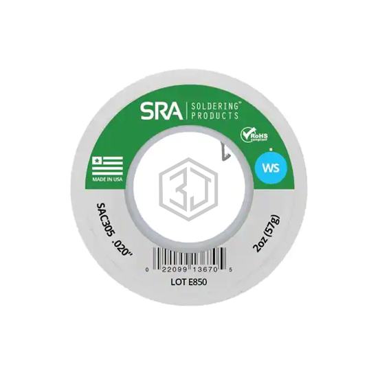 WBWSSAC20-2OZ - SRA Soldering Products - Solder