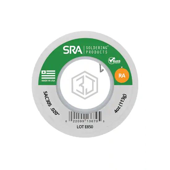 WBRASAC20-4OZ - SRA Soldering Products - Solder