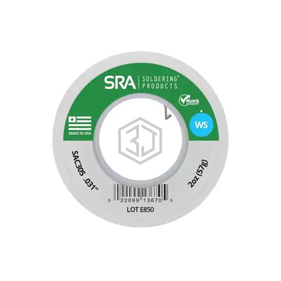 WBWSSAC31-2OZ - SRA Soldering Products - Solder