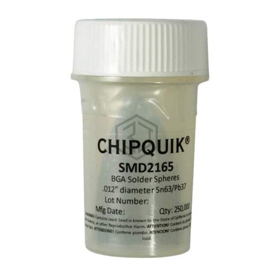 SMD2165 - Chip Quik Inc. - Solder