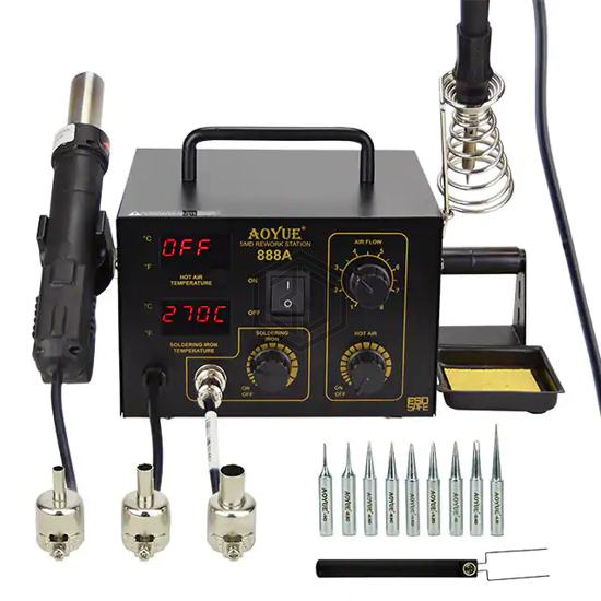 AO888A - SRA Soldering Products - Soldering, Desoldering, Rework Stations