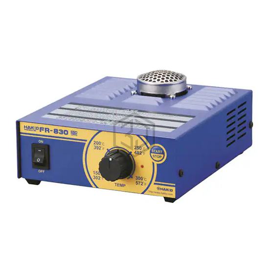 FR830-02 - American Hakko Products, Inc. - Soldering, Desoldering, Rework Stations