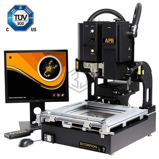 APR-1200A-SRS - Desco Industries, Inc, ESDSystems - Soldering, Desoldering, Rework Stations
