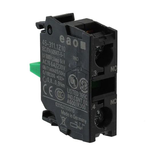 45-311.1Z10 - EAO - Configurable Switch Components - Contact Block