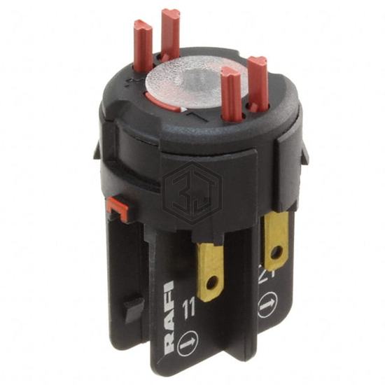 1.20.126.304/9000 - RAFI USA - Configurable Switch Components - Contact Block