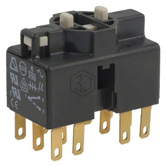 A0155B - APEM Inc. - Configurable Switch Components - Contact Block