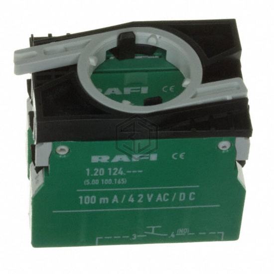1.20.124.104/0000 - RAFI USA - Configurable Switch Components - Contact Block