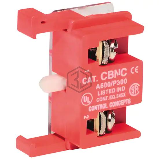 CBNC - c3controls - Configurable Switch Components - Contact Block