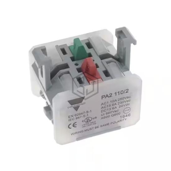PA2110/2 - Carlo Gavazzi Inc. - Configurable Switch Components - Contact Block