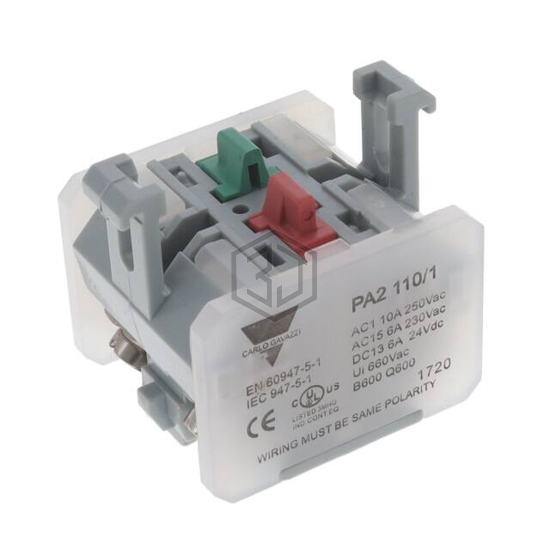 PA2110/1 - Carlo Gavazzi Inc. - Configurable Switch Components - Contact Block