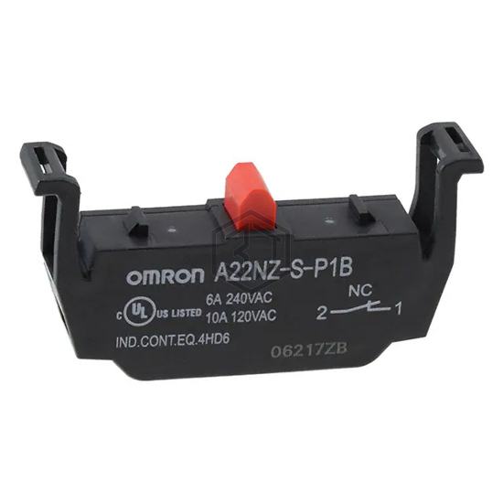 A22NZ-S-P1B - Omron Automation and Safety - Configurable Switch Components - Contact Block