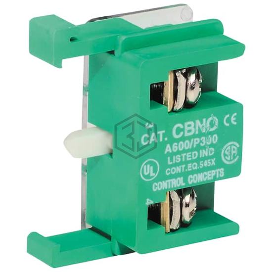 CBNO - c3controls - Configurable Switch Components - Contact Block