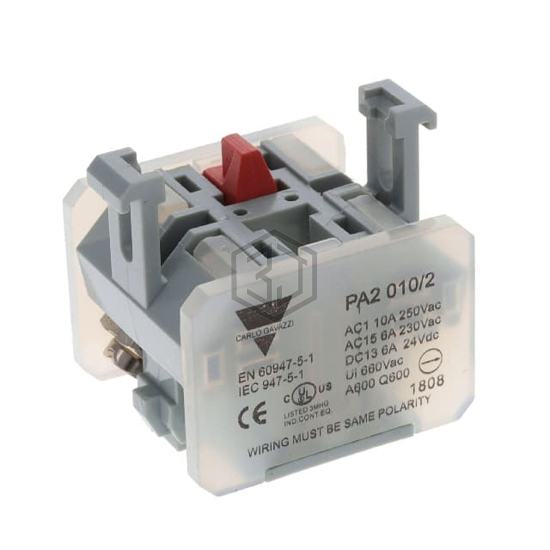 PA2010/2 - Carlo Gavazzi Inc. - Configurable Switch Components - Contact Block