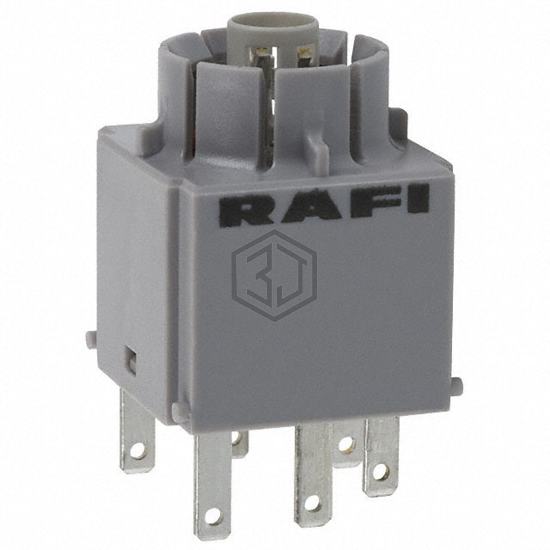 1.20.123.001/0000 - RAFI USA - Configurable Switch Components - Contact Block
