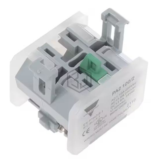PA2100/2 - Carlo Gavazzi Inc. - Configurable Switch Components - Contact Block