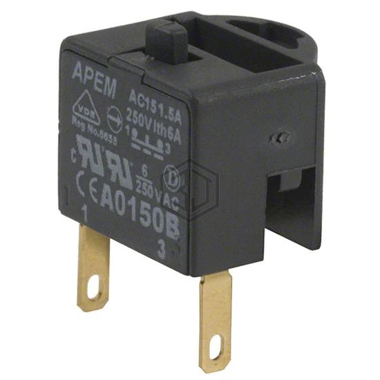 A0150B - APEM Inc. - Configurable Switch Components - Contact Block