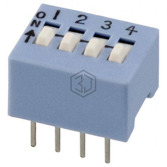206-4 - CTS Electrocomponents - DIP Switches