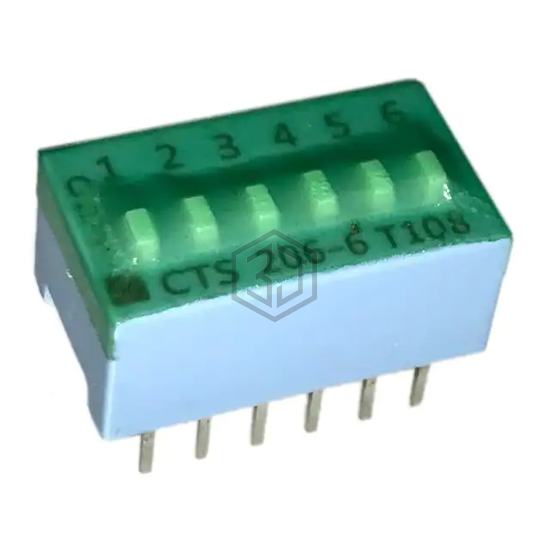 206-6ST - CTS Electrocomponents - DIP Switches