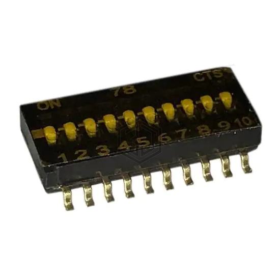 218-10LPSTR - CTS Electrocomponents - DIP Switches
