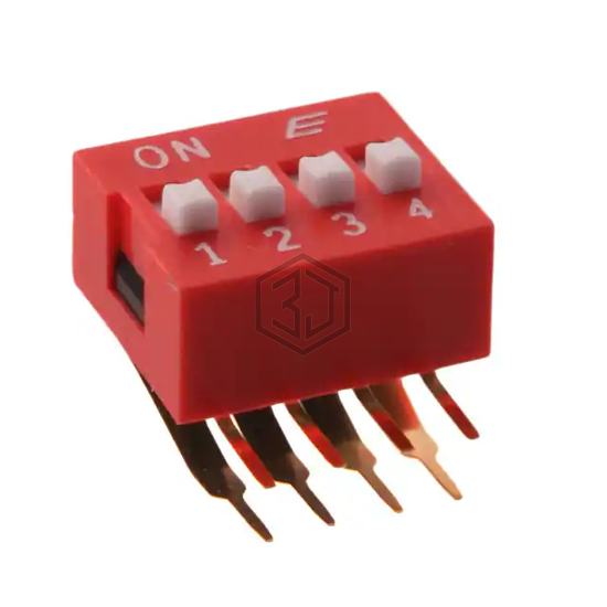 KAS2104E - E-Switch - DIP Switches