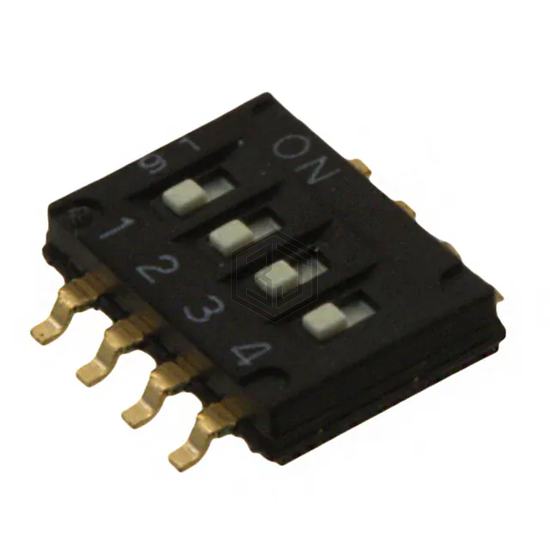 A6H4102PM - Omron Electronics Inc-EMC Div - DIP Switches