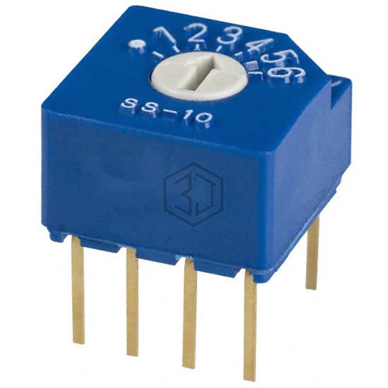 SS-10-16NPE - Nidec Copal Electronics - DIP Switches