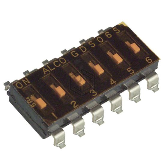1-1825006-1 - TE Connectivity ALCOSWITCH Switches - DIP Switches
