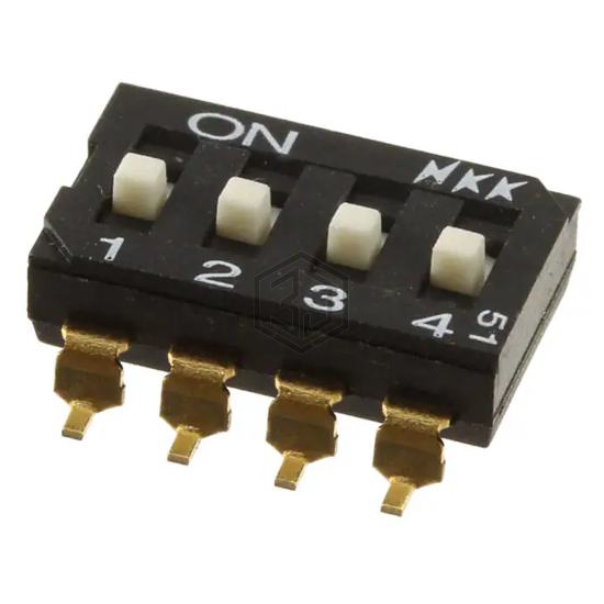 JS0204AP4-S - NKK Switches - DIP Switches