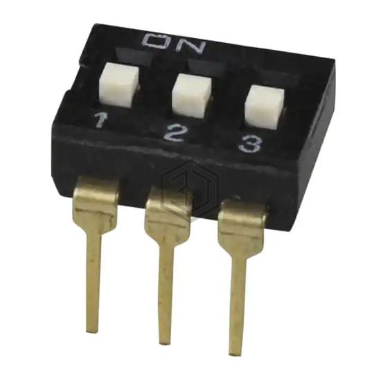 DS04-254-2S-03BK - CUI Devices - DIP Switches
