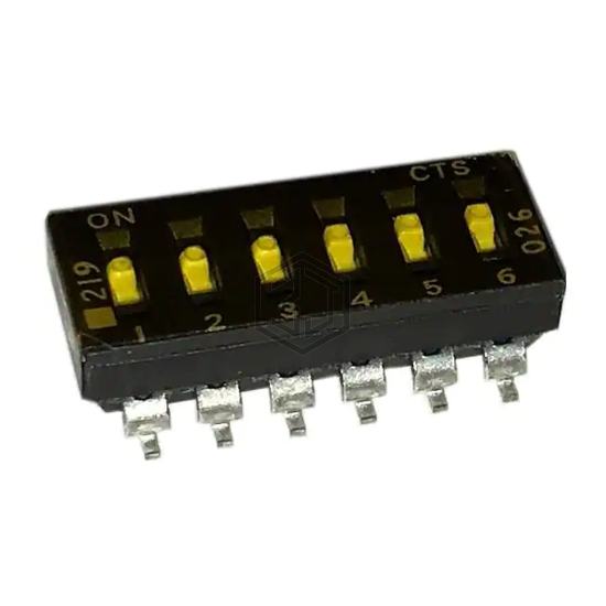 219-6LPSTR - CTS Electrocomponents - DIP Switches
