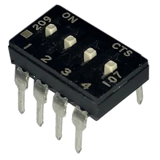 209-4MS - CTS Electrocomponents - DIP Switches