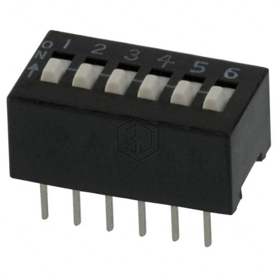 208-6 - CTS Electrocomponents - DIP Switches
