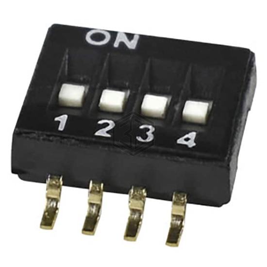 DS05-127-2-04BK-SMT-TR - CUI Devices - DIP Switches