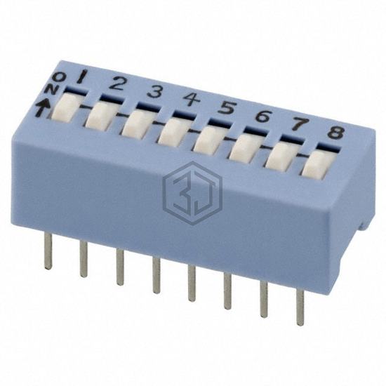 206-8 - CTS Electrocomponents - DIP Switches