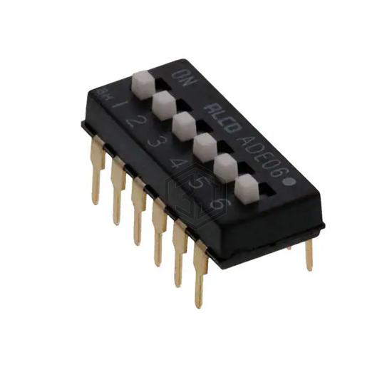 1825360-4 - TE Connectivity ALCOSWITCH Switches - DIP Switches
