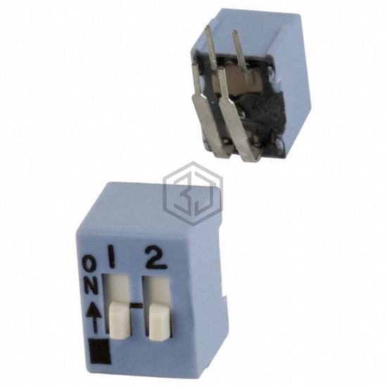 206-2RAST - CTS Electrocomponents - DIP Switches