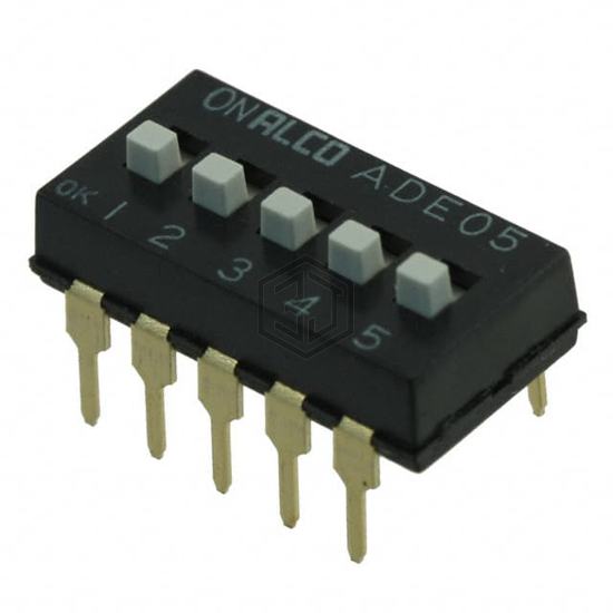 1825057-4 - TE Connectivity ALCOSWITCH Switches - DIP Switches