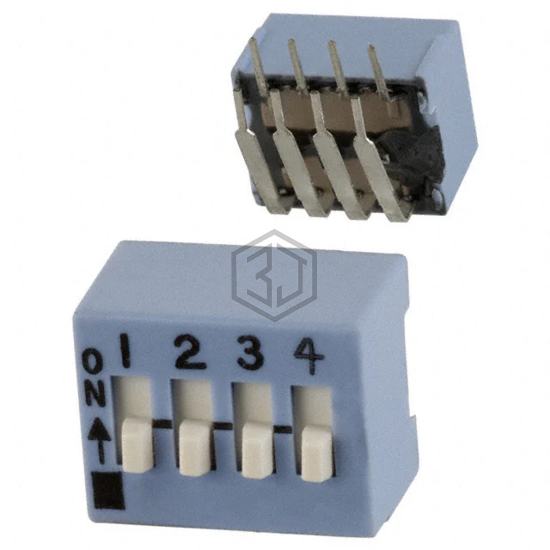 206-4RAST - CTS Electrocomponents - DIP Switches