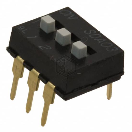 SDA03H1BD - C&K - DIP Switches