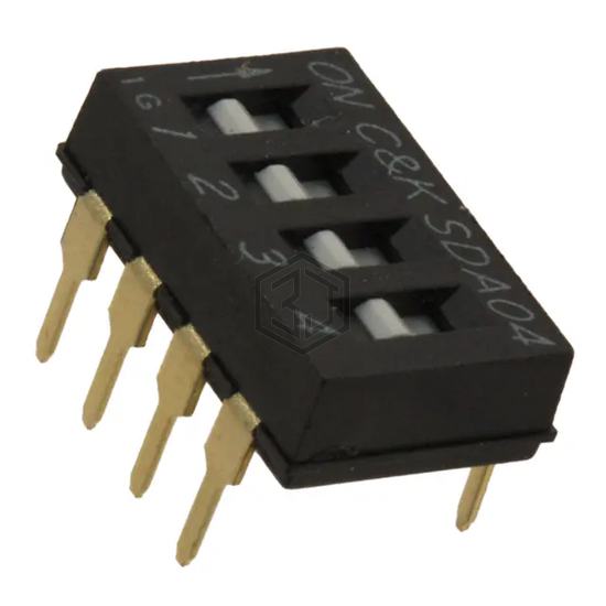 SDA04H0BD - C&K - DIP Switches