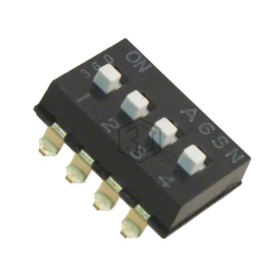 A6SN-4102-P - Omron Electronics Inc-EMC Div - DIP Switches