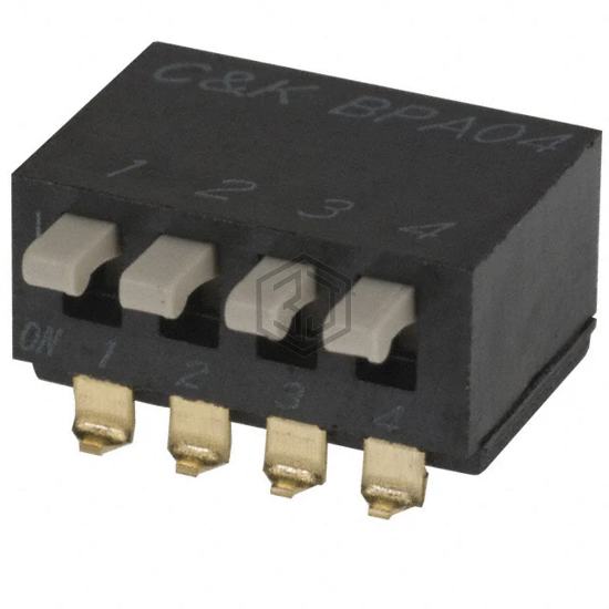 BPA04SBR - C&K - DIP Switches