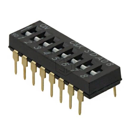 SDA08H0BD - C&K - DIP Switches