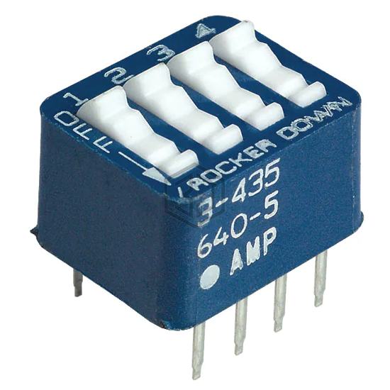 3-5435640-5 - TE Connectivity ALCOSWITCH Switches - DIP Switches