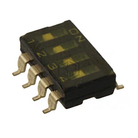 A6S-4102-H - Omron Electronics Inc-EMC Div - DIP Switches