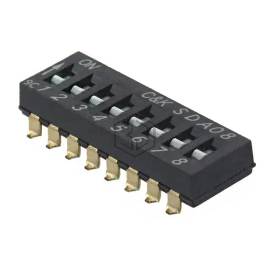 SDA08H0SBD - C&K - DIP Switches
