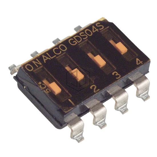 1825006-7 - TE Connectivity ALCOSWITCH Switches - DIP Switches
