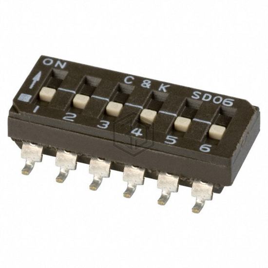 SD06H0SB - C&K - DIP Switches